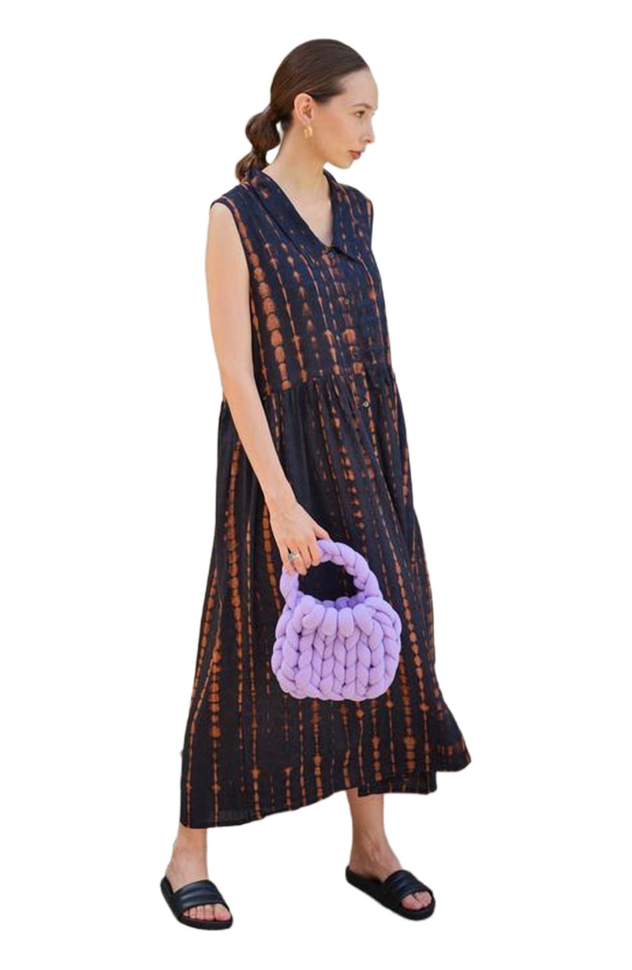 PINK HALEY Tina Midi Dress in Ocean Blue (Women) | Nordstrom