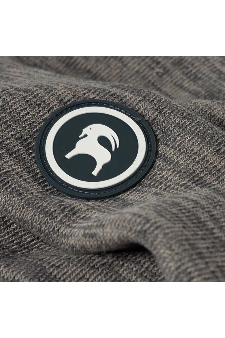 Patch Goat Beanie, Alternate, color, Heather Goat Gray