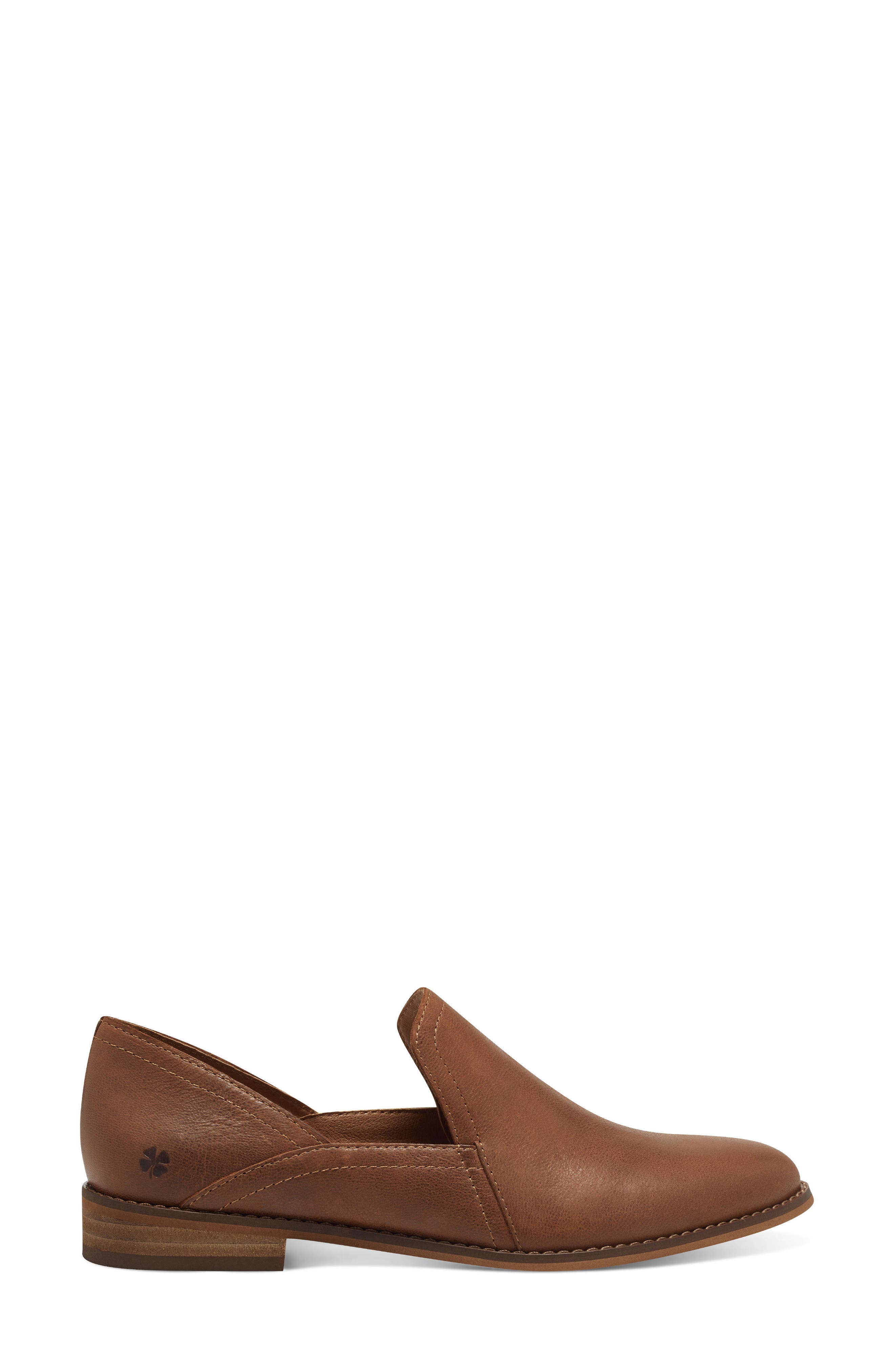 Lucky Brand Ellopy Flat, Alternate, color, Ginger