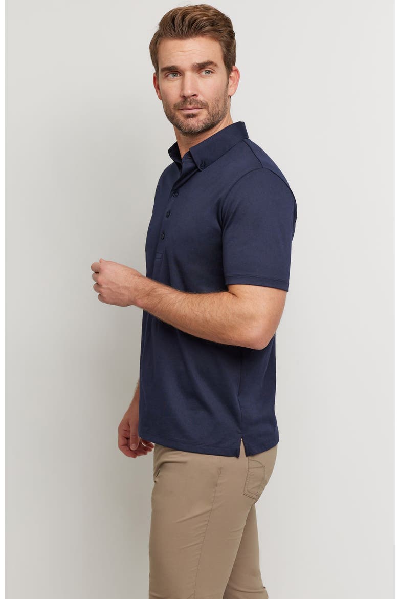 Ryan Polo Shirt, Alternate, color, Navy