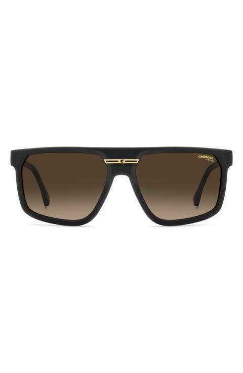 Victory C 60mm Square Flat Top Sunglasses