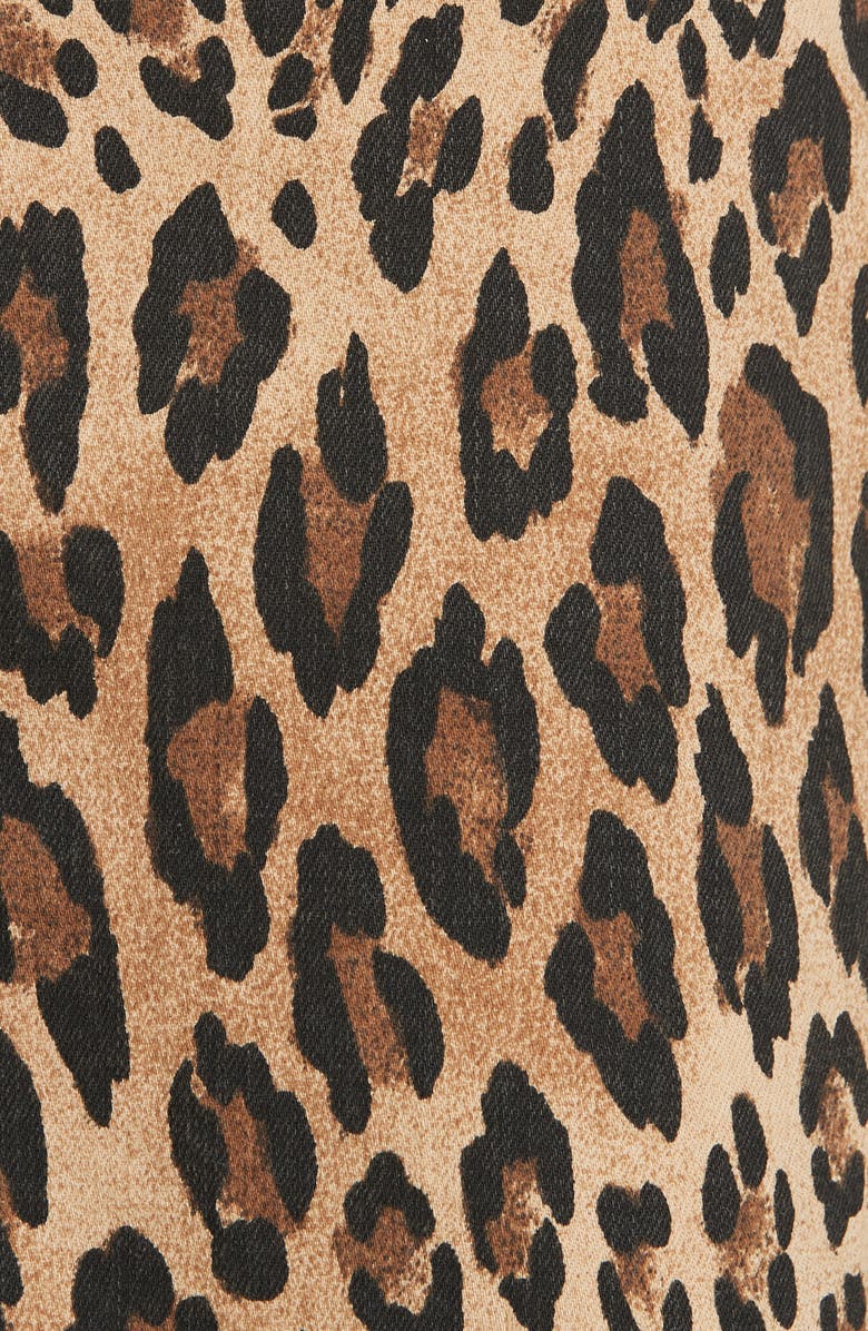 FRAME Le Mini Split Front Denim Skirt, Alternate, color,