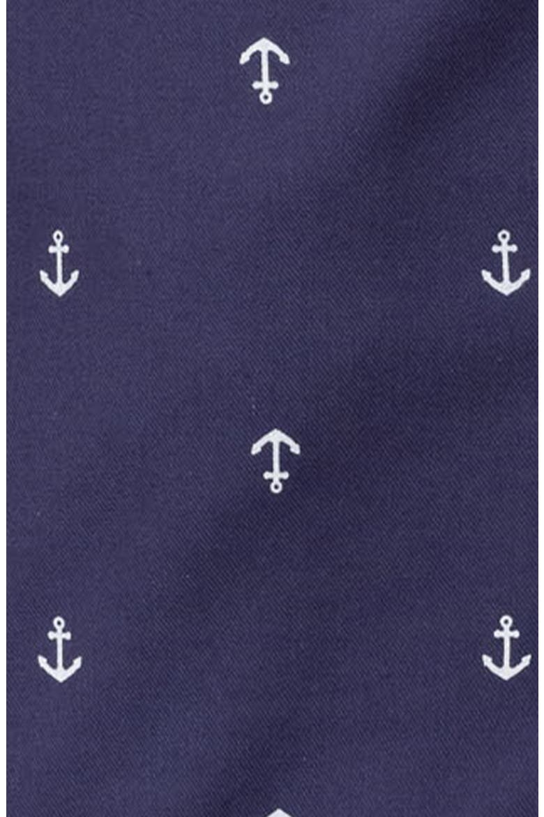 Portsmouth Anchors Long Sleeve Two-Piece Pajamas, Alternate, color, NAVY