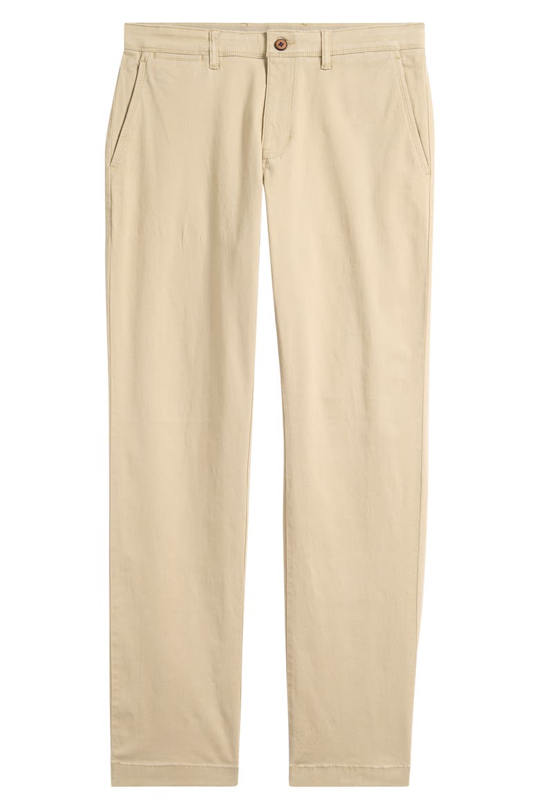 Boracay® Island Flat Front Stretch Chinos, Alternate, color, STONE KHAKI