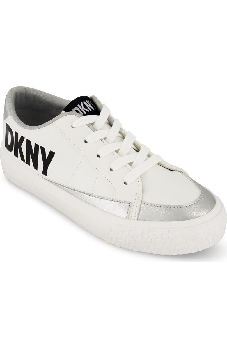 DKNY Kids' Hannah Marabel Sneaker, Main, color, White