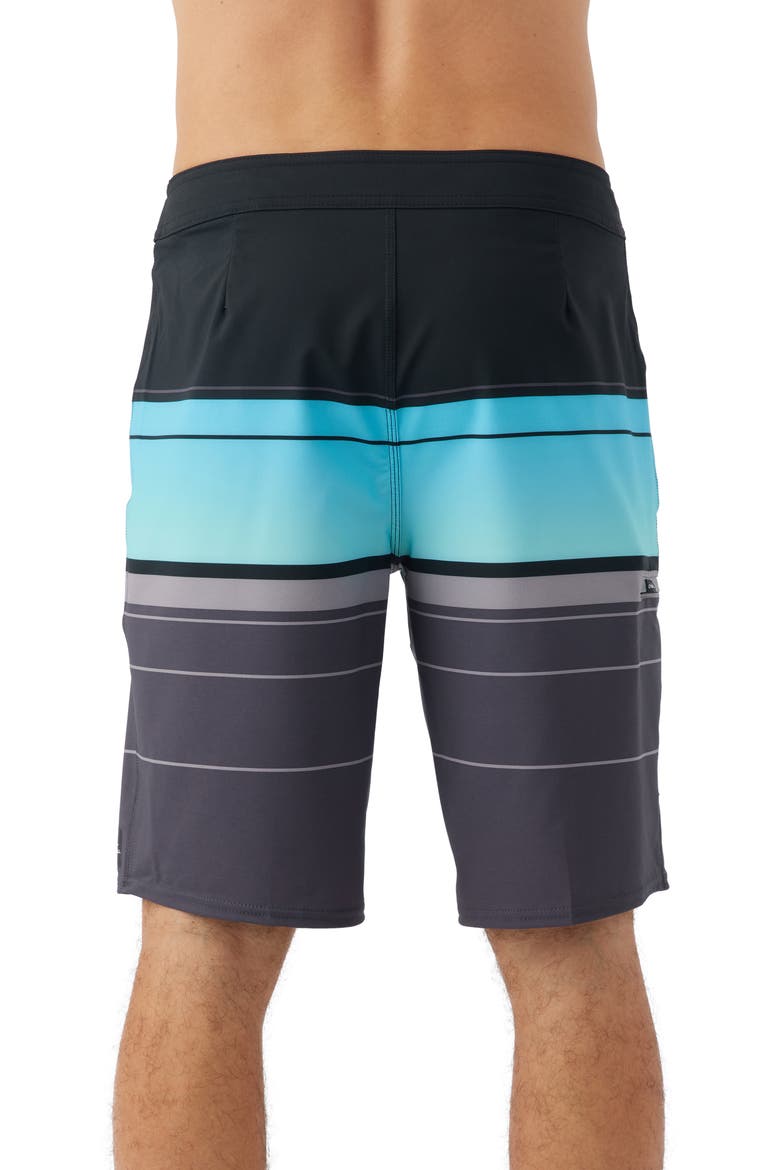 Hyperfreak Heat Stripe Board Shorts, Alternate, color, GRAPHITE