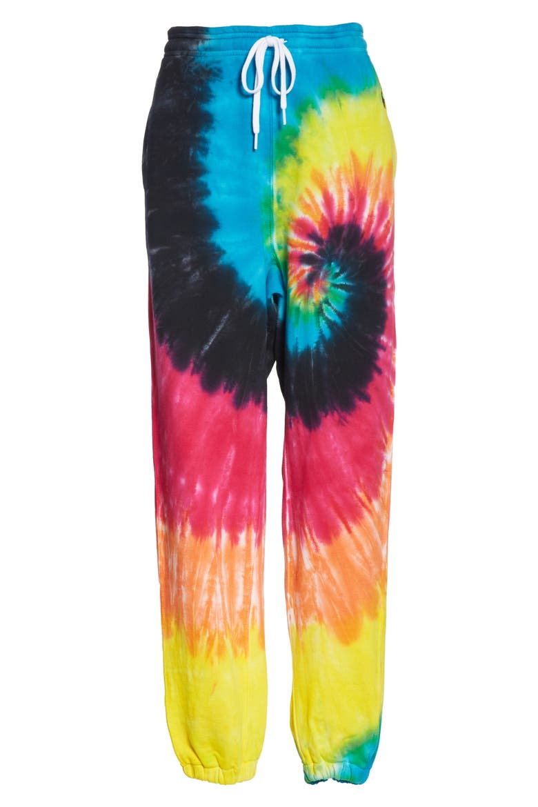 Tie Dye Jogger Pants, Alternate, color, ECLIPSE TIE DYE