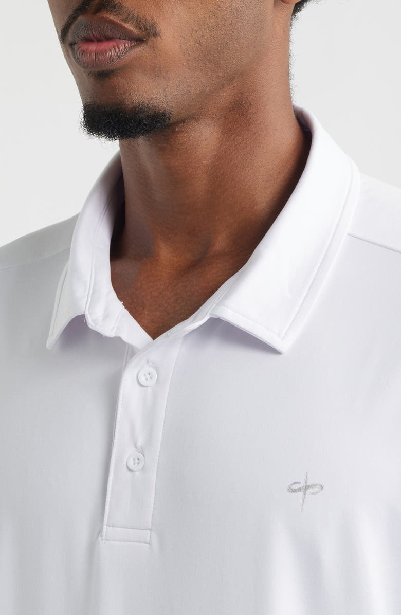 SANTO STUDIO Tempo Tech Polo, Alternate, color, White