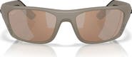 Costa Del Mar Whitetip Pro 57mm Polarized Rectangular Sunglasses
