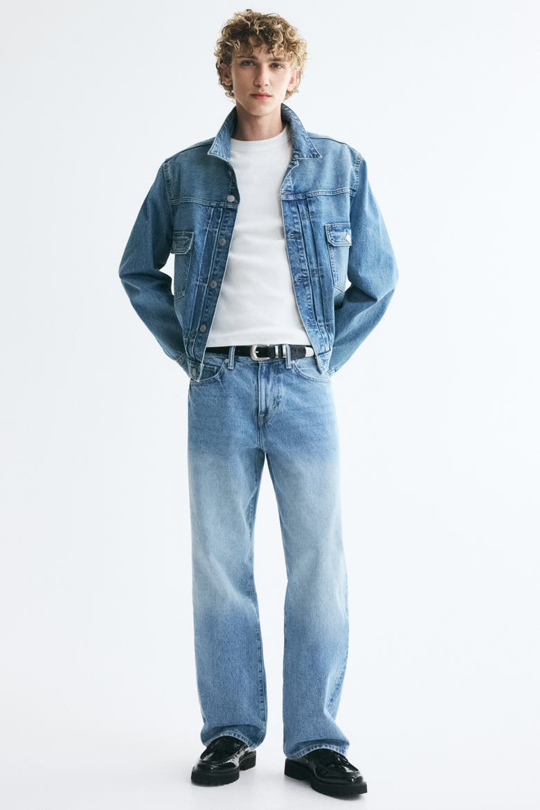 Relaxed Jeans, Main, color, Denim blue