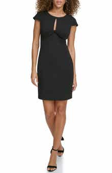 Siena Crepe Scuba Sheath Dress