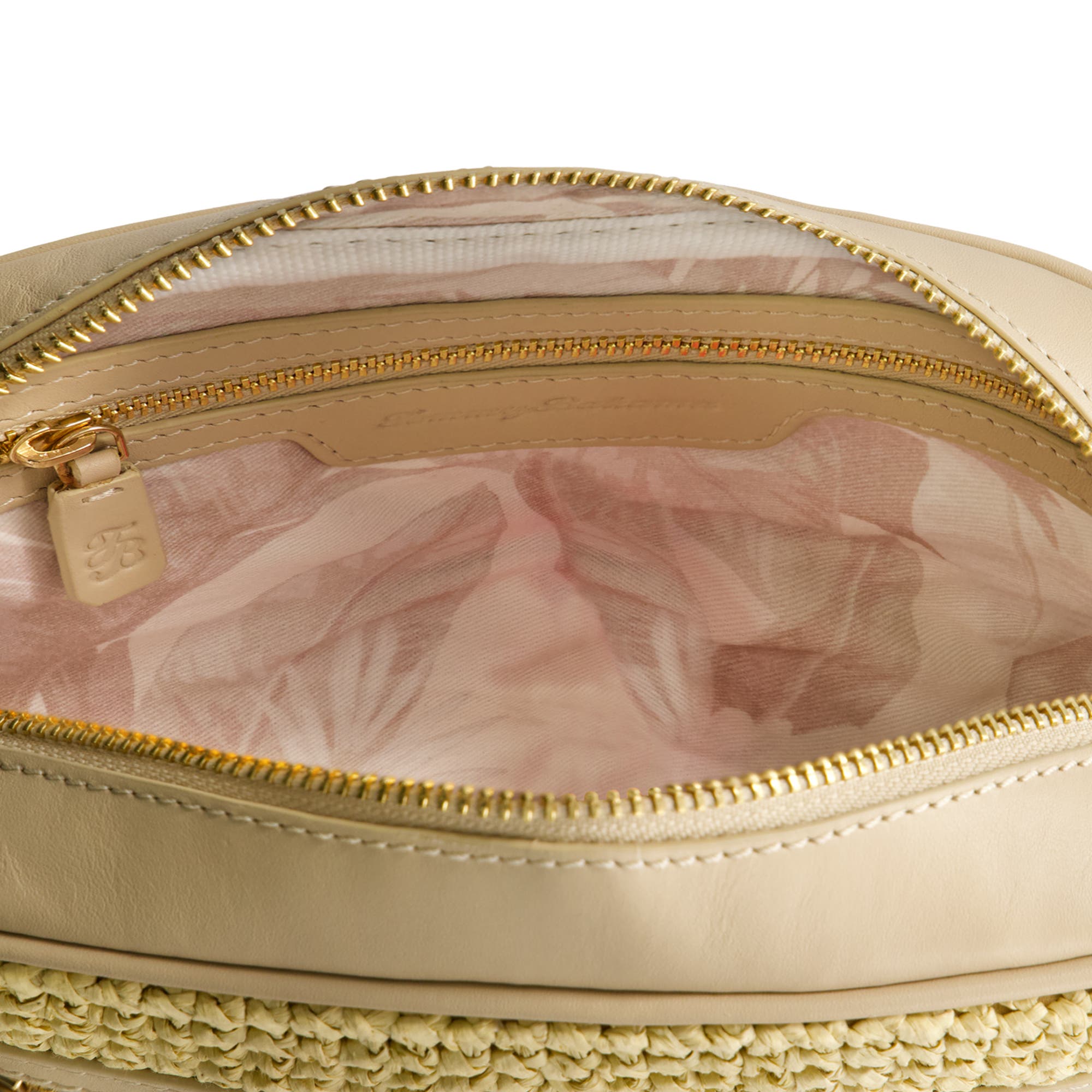 Tommy Bahama Soft Straw Camera Bag, Alternate, color, Tan