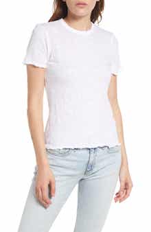 rag & bone Gemma Floral Jacquard T-Shirt