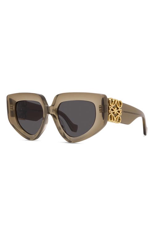 Loewe Anagram Lw40154u Sunglasses In Brown