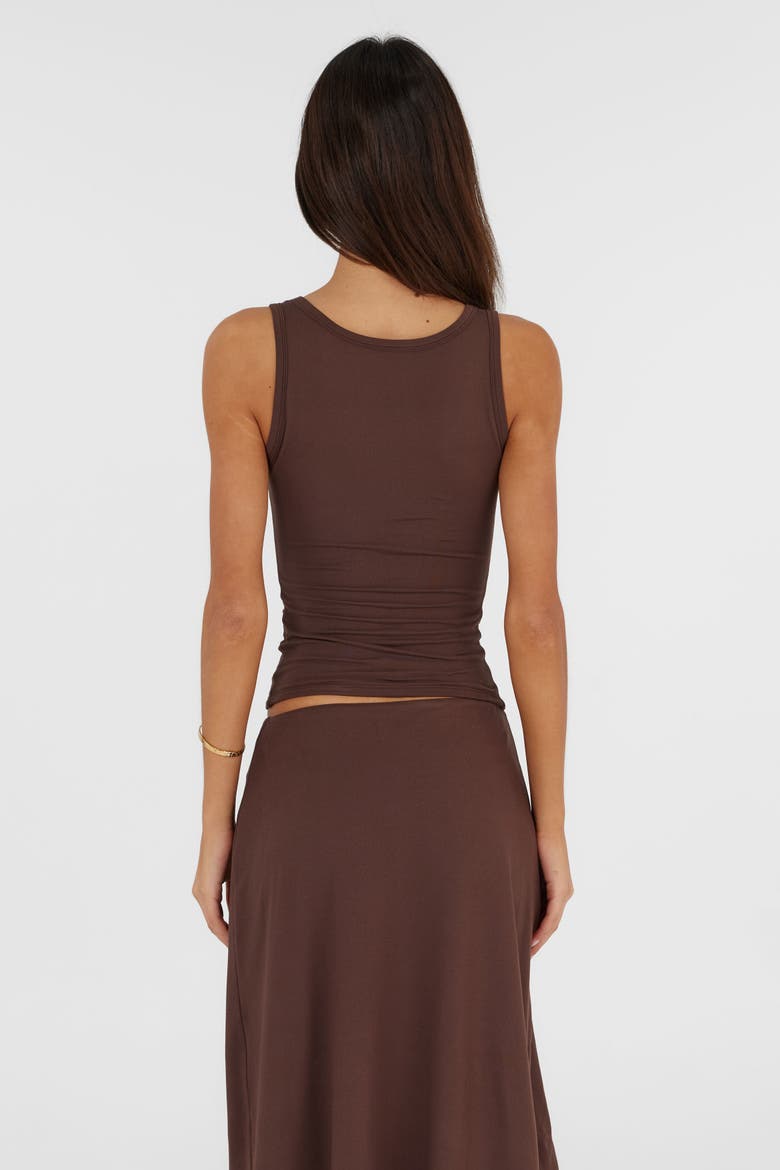 Pippa Tank, Alternate, color, Brown