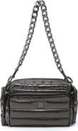THINK ROYLN Triad Quilted Faux Leather Crossbody Bag