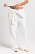SKIMS Cotton Fleece Blend Classic Straight Leg Pants