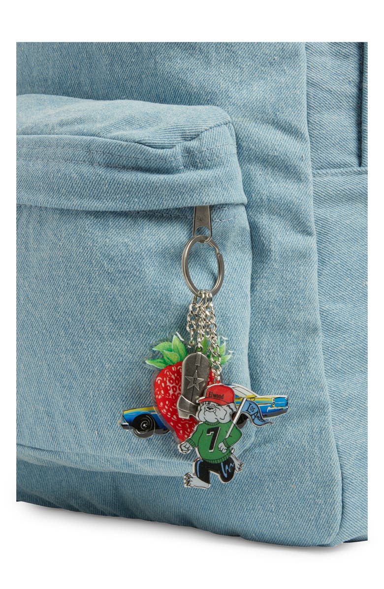 Elwood Denim Backpack, Alternate, color, Pale Indigo