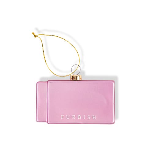 Furbish Matchbook Ornament In Pink