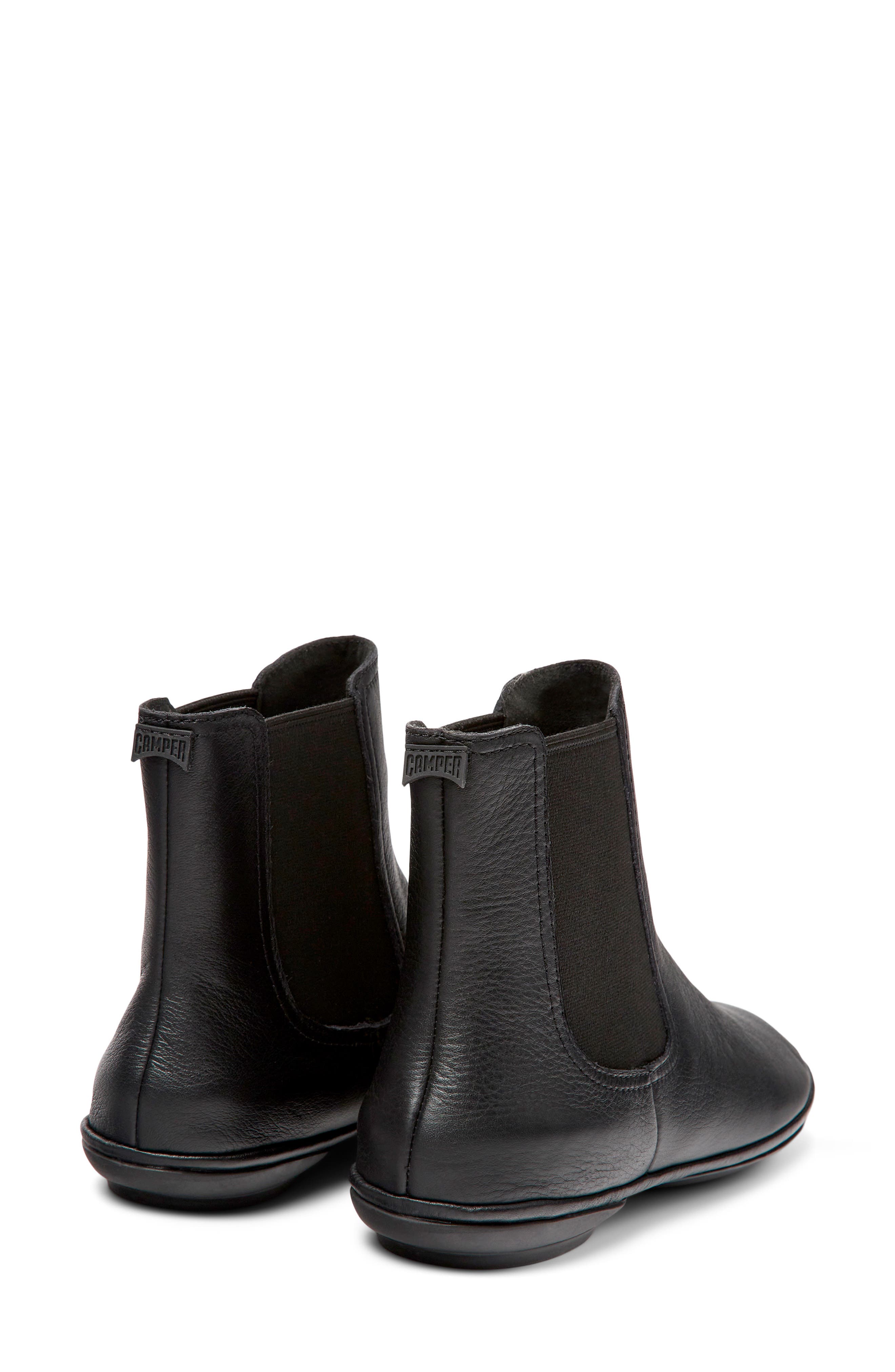 Camper Right Nina Bootie, Alternate, color, Black