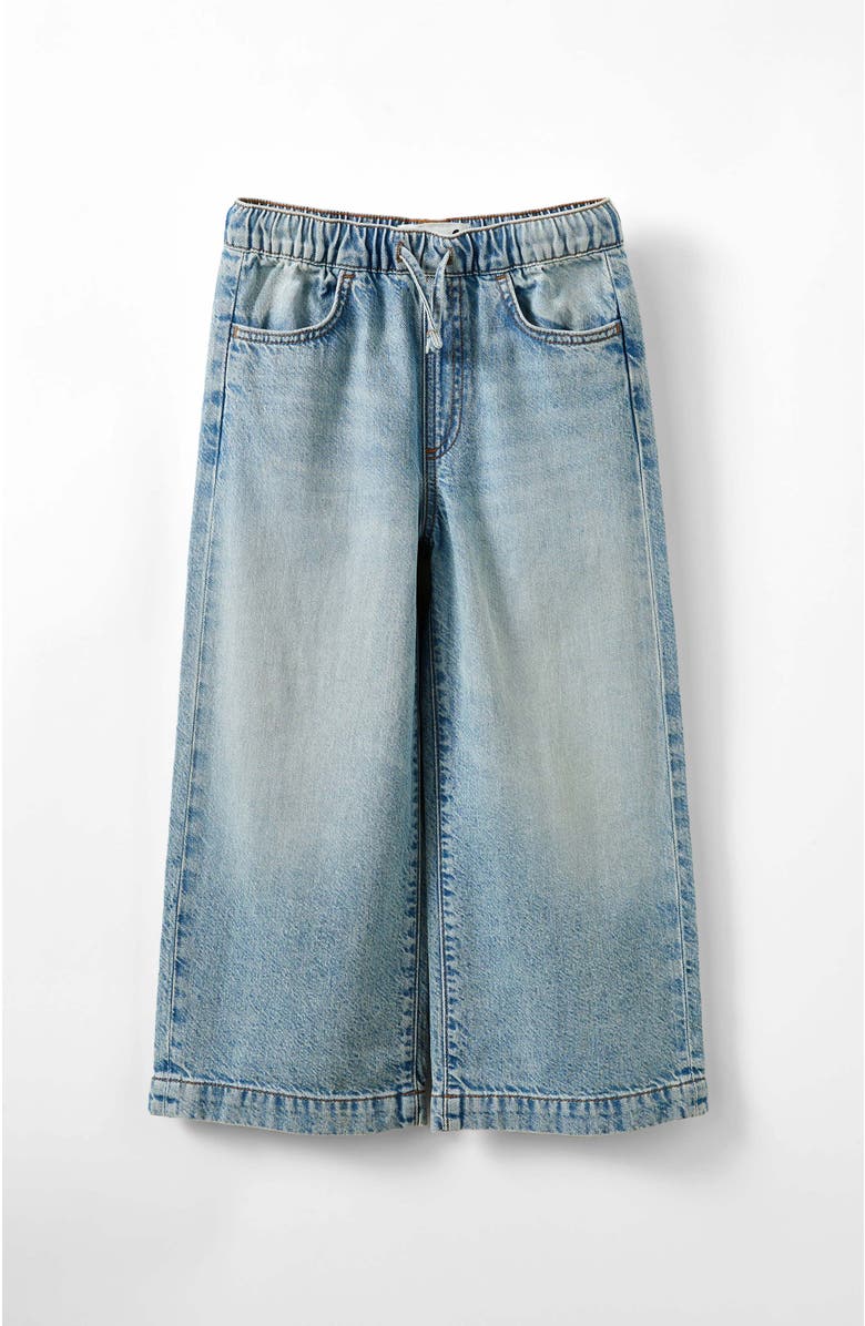 Cotton On Kids Kid's Kaity Wide Leg Jean, Main, color, Airlie Light Blue