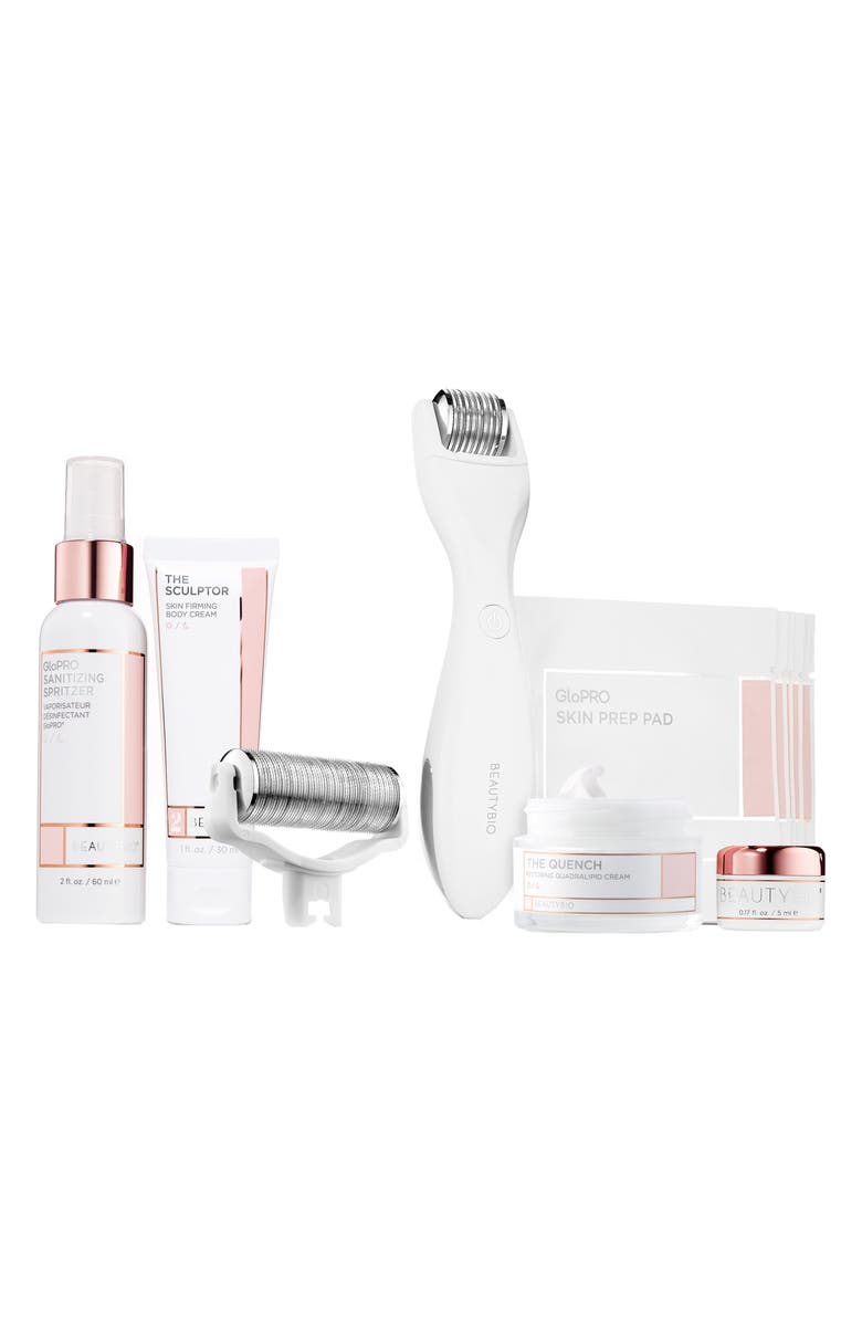 BeautyBio GloPRO<sup>®</sup> Microneedling Regeneration Head-to-Toe Glo Set, Main, color,