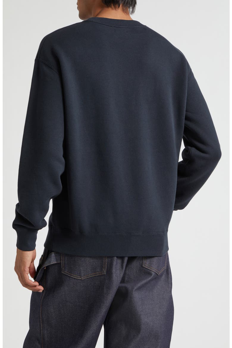 Anonymous Lovers Embroidered Jersey Sweatshirt, Alternate, color, WASHED BLACK
