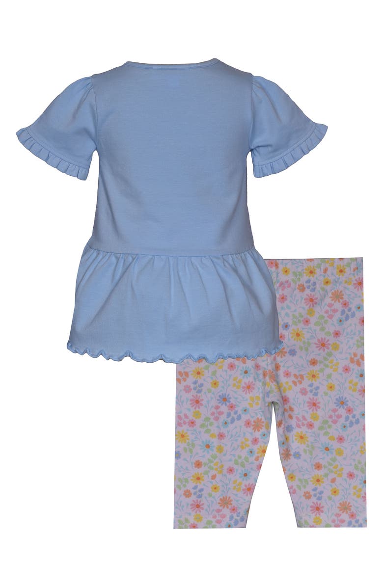 Iris & Ivy Garden Peplum T-Shirt & Leggings Set, Alternate, color, 