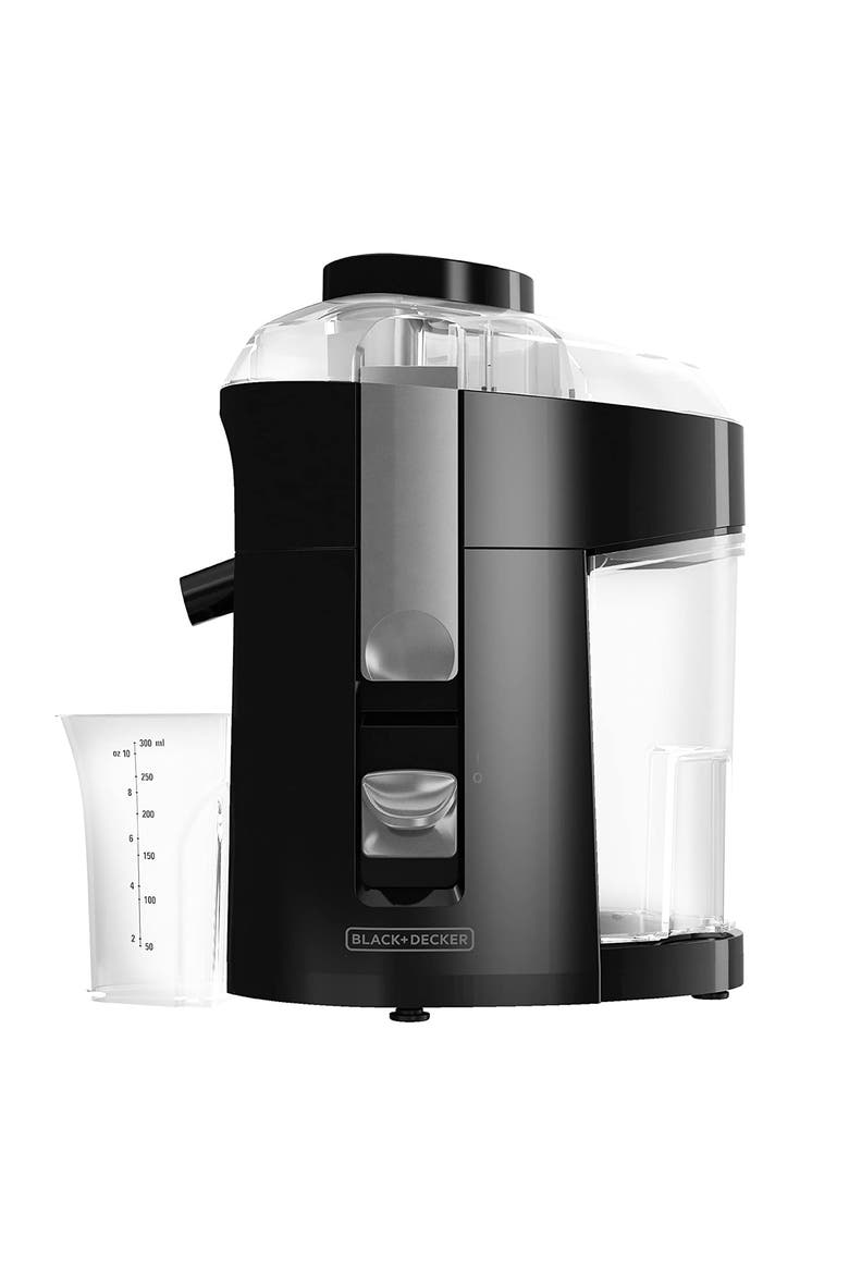 Fruit and Vegetable Juice Extractor, Alternate, color, Black