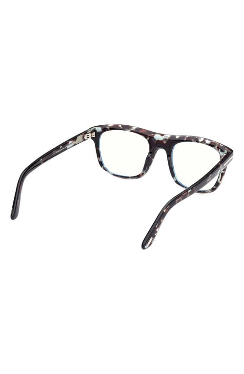 Tom Ford 52mm Square Blue Light Blocking Glasses