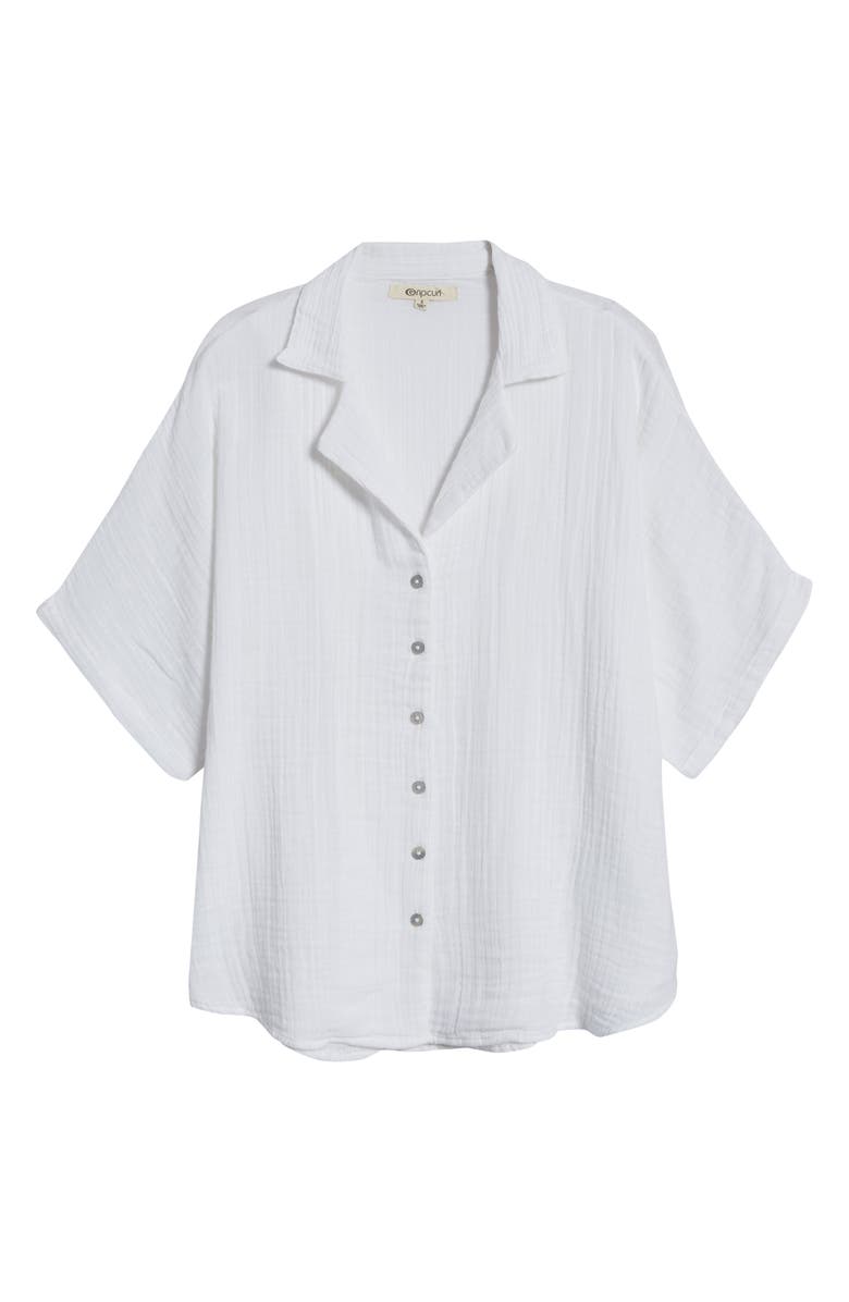 Rip Curl Women's Surf Short Sleeve Button-Up Shirt, Alternate, color,