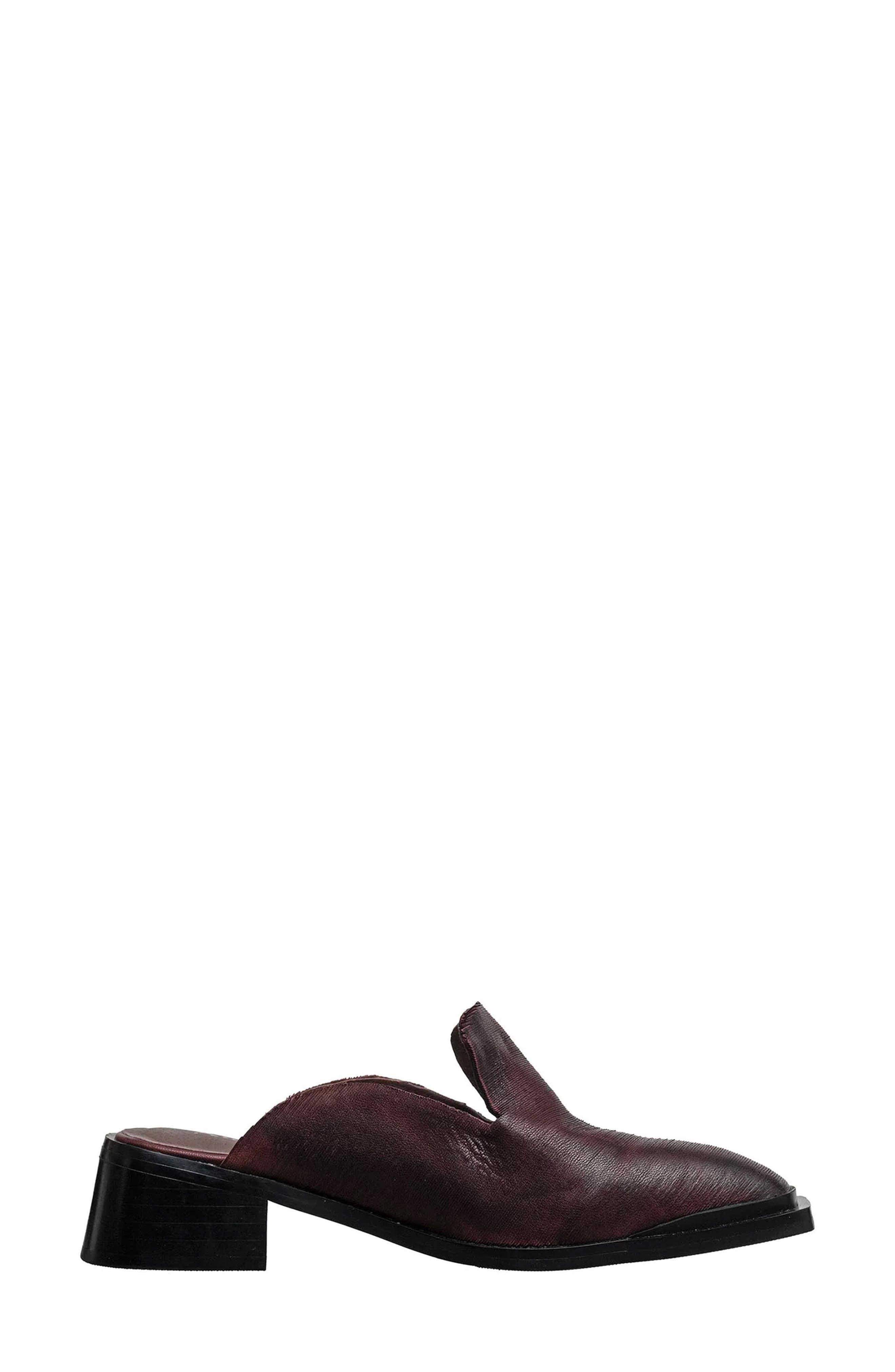 ANTELOPE Harmony Leather Mule, Alternate, color, Coffee