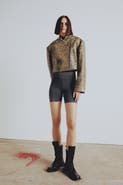 PCFG Your *Itch Wash Effect Leather Jacket