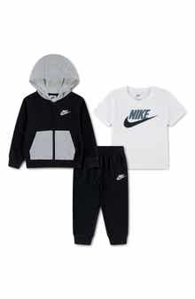 Kids' Lifestyle Zip Hoodie, T-Shirt & Joggers Set