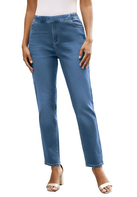 Straight Leg Knit Jean