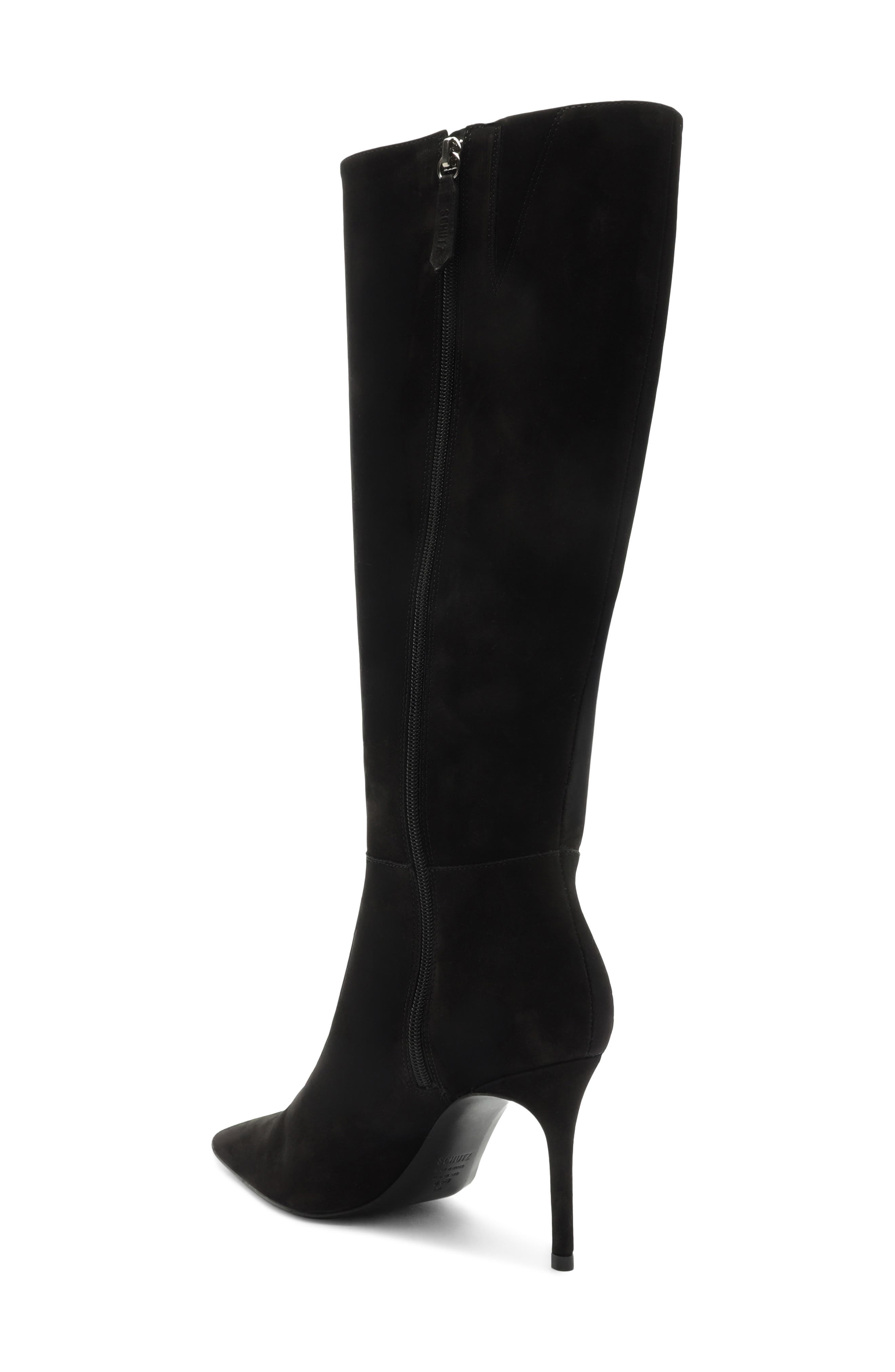 Magalli Knee High Boot, Alternate, color, BLACK