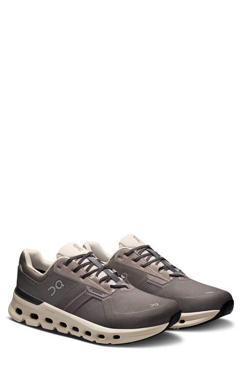 On Cloudrunner 2 Waterproof Running Shoe In Gray