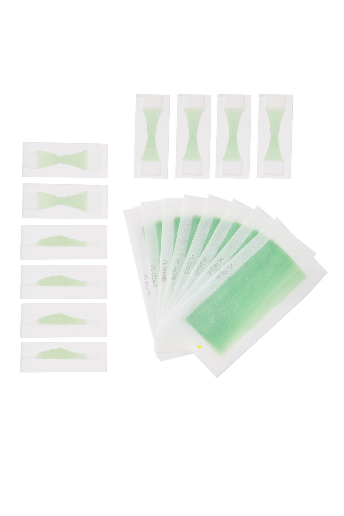 ANDMETICS Brow + Lip + Body Pre-Shaped Cold Wax Strip Bundle (Women ...