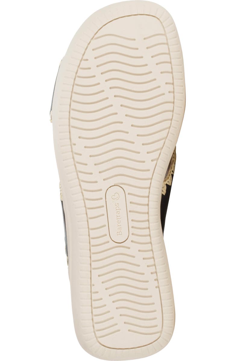 Baretraps Origins Dolinda Slide Sandal, Alternate, color, Black Leather