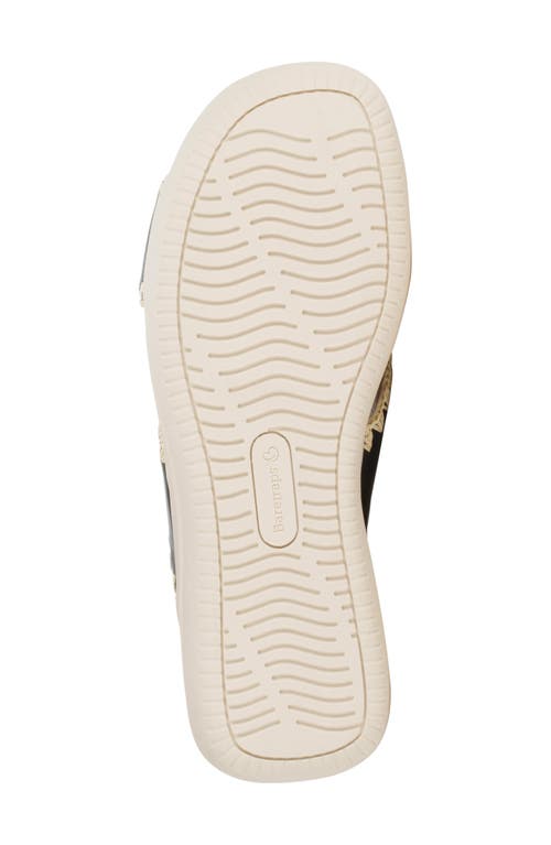 Baretraps Women's Origins Dolinda Slide Slip-on Sandals In Black Leather