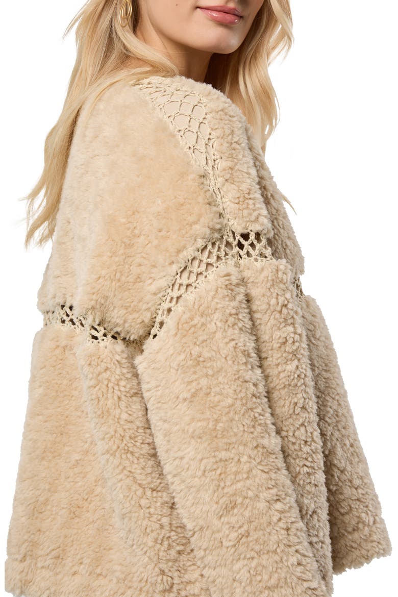Reversible  Fleece Jacket, Alternate, color, CREAM