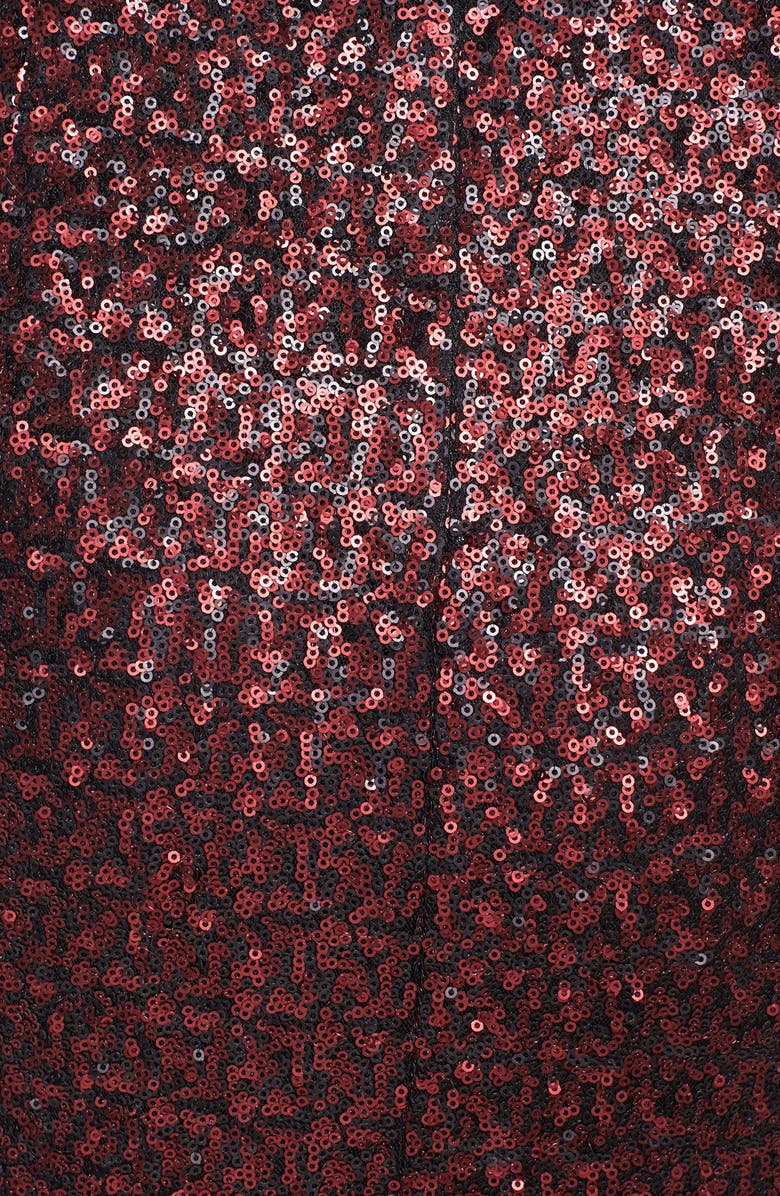 Aidan by Aidan Mattox Sequin Stretch Sheath Dress, Alternate, color,