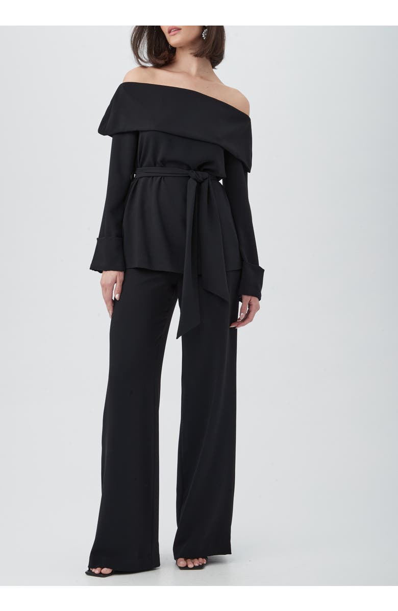 Trina Turk Lyndi Top, Main, color, Black