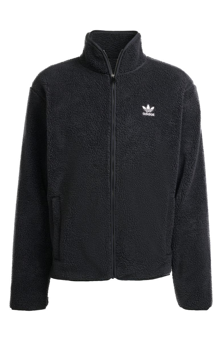 adidas Trefoil Essentials Fleece Zip Jacket, Alternate, color, 
