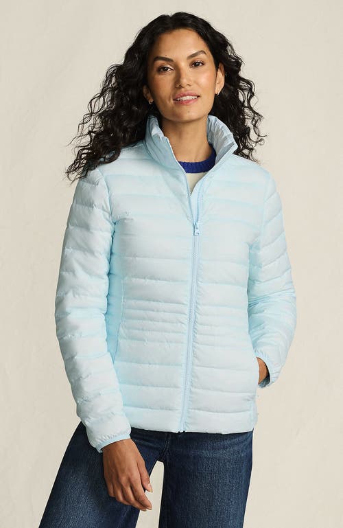 Lands' End Wanderweight Ultralight Packable Down Jacket In Blue