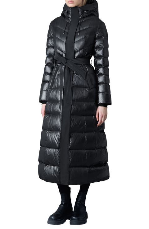 Calina Lustrous Water Repellent Down Coat