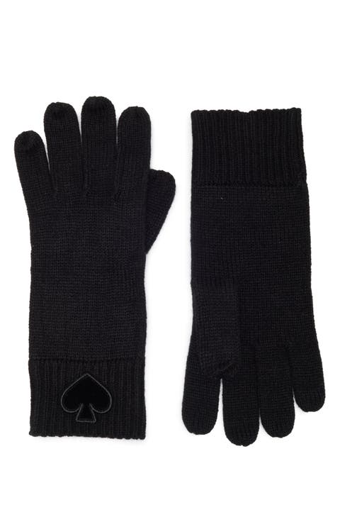 flocked spade gloves