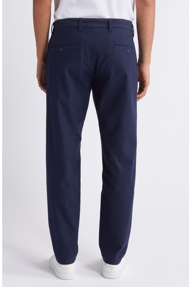 Tech-Smart Flat Front Chinos, Alternate, color, NAVY BLAZER