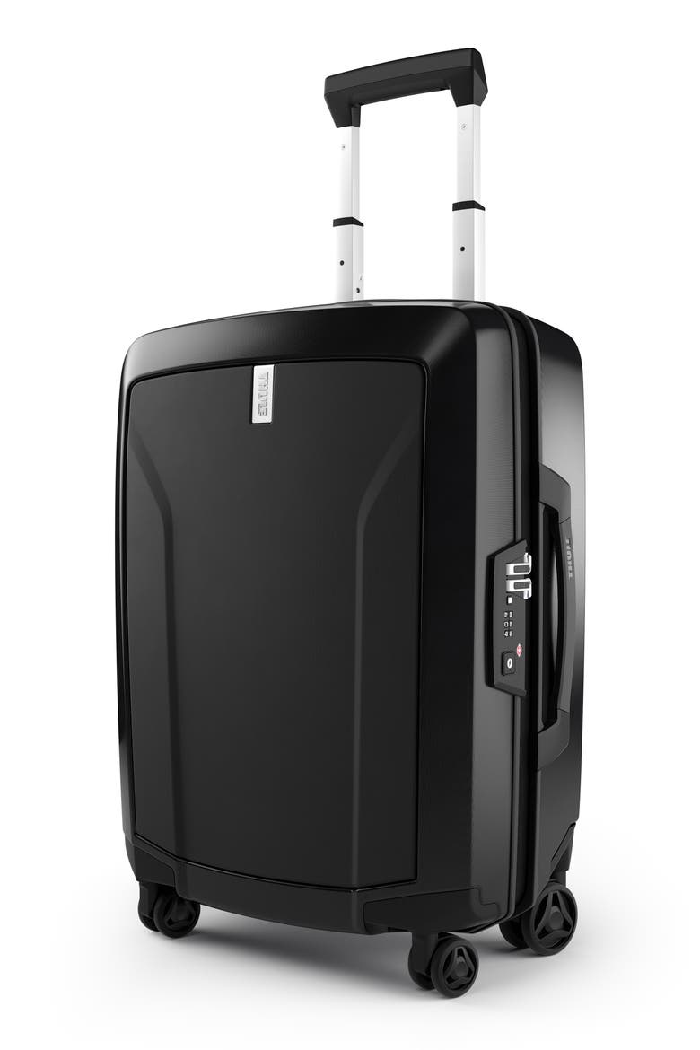 Revolve Wide Body 22-Inch Suitcase, Alternate, color, BLACK