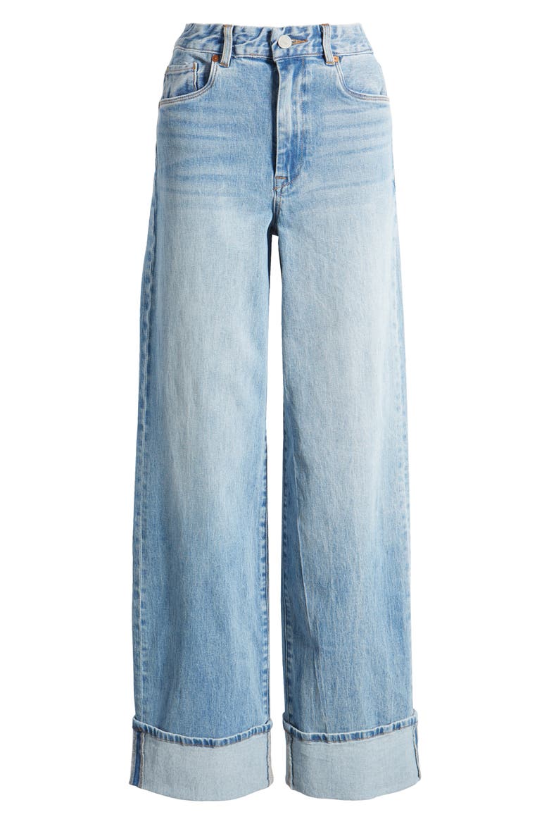 Franklin Rib Cage High Waist Straight Leg Jeans, Alternate, color, RADIO STAR